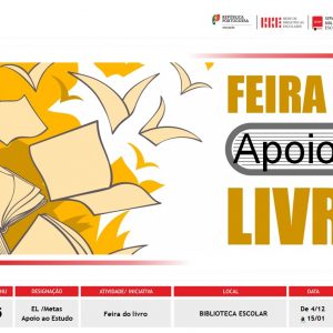 Feira do livro na ESMM Feira do livro na ESMM