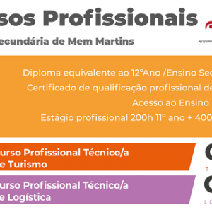 Cursos Profissionais – Oferta para 2022-2023