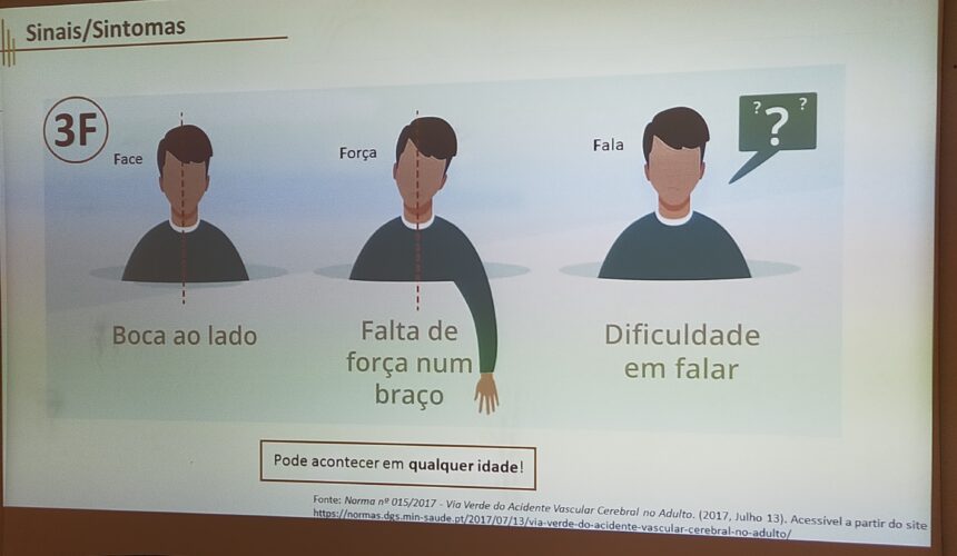 O AVC vai à escola O AVC vai à escola