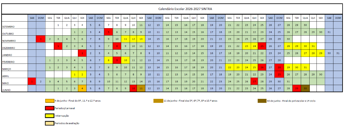 Calend rio Escolar 2026 2027 SINTRA Agrupamento De Escolas De Mem Martins Calend rio Escolar 2026 2027 SINTRA Agrupamento De Escolas De Mem Martins