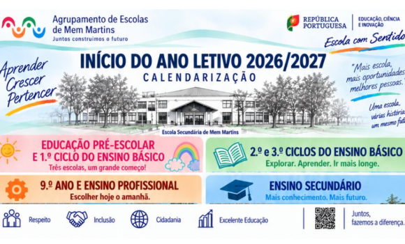 Ano Letivo 2026-2027 – Calendarização das Atividades